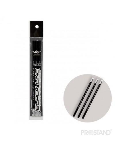 ВКФ Set creion cu radiera neascutit Black Line 3 buc HB 3P 1-966 1/10