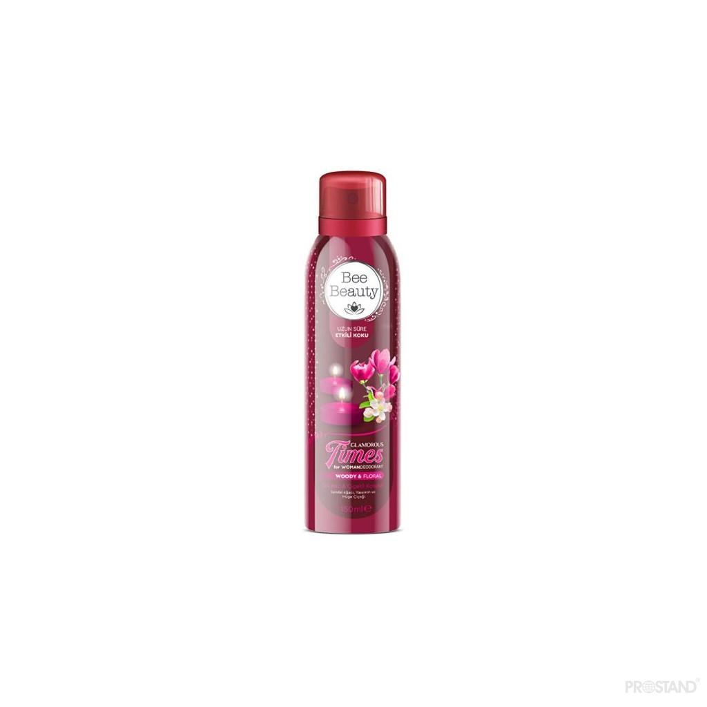 Bee beauty deodorant p/u femei 150ml glamoros times woody & floral
