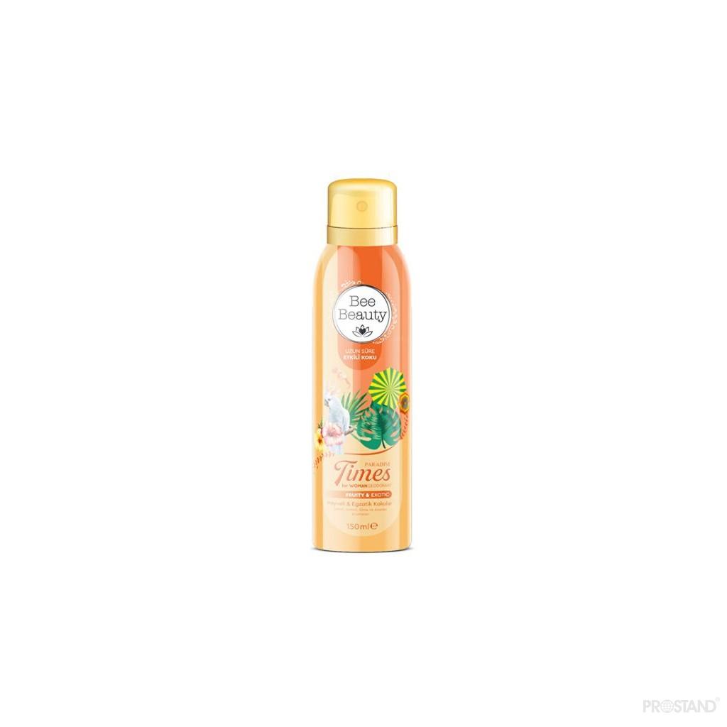 Bee beauty deodorant p/u femei 150ml paradise times fruity & exotic